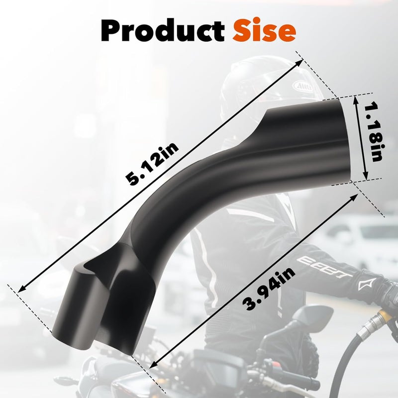 mapleza 3 PCS Racing Fuel Jug Hose Cap with 1 PCS Hose Bender, 3 PCS Fug Jug Vent Cap Compatible with VP Racing/EGS/Scribner 5.5 Gallon Jugs, Heavy-Duty Dust-Proof Replacement Kit - Image 2